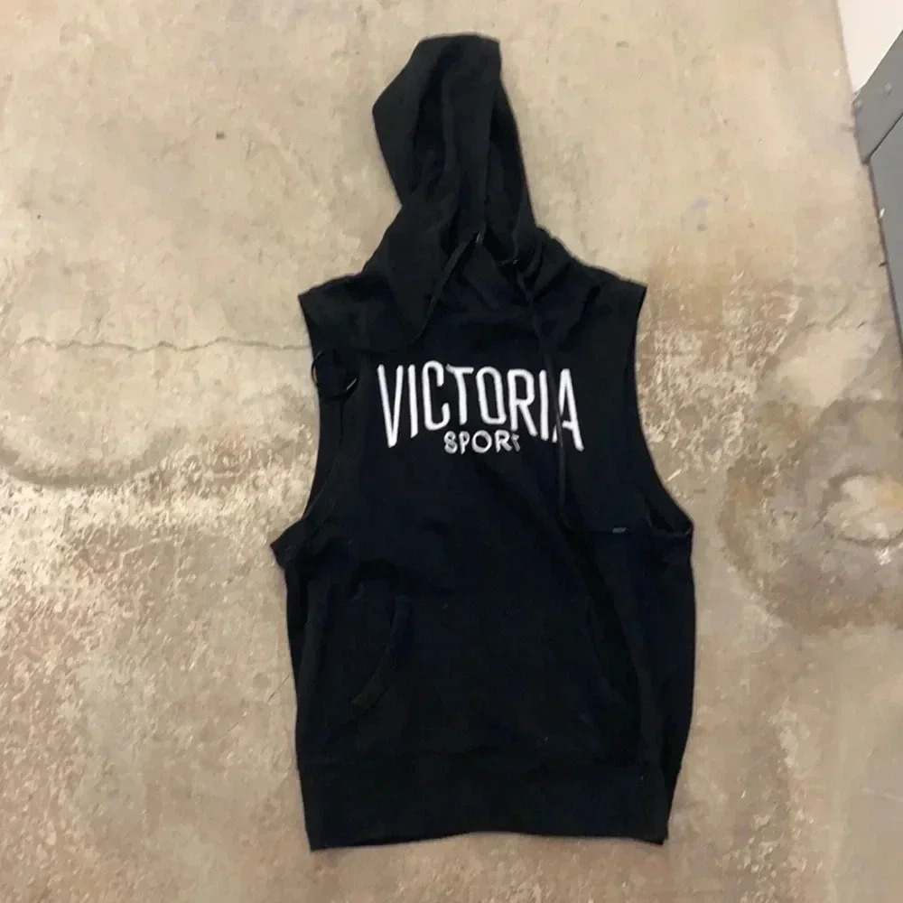 Victoria secret open back sweatshirt